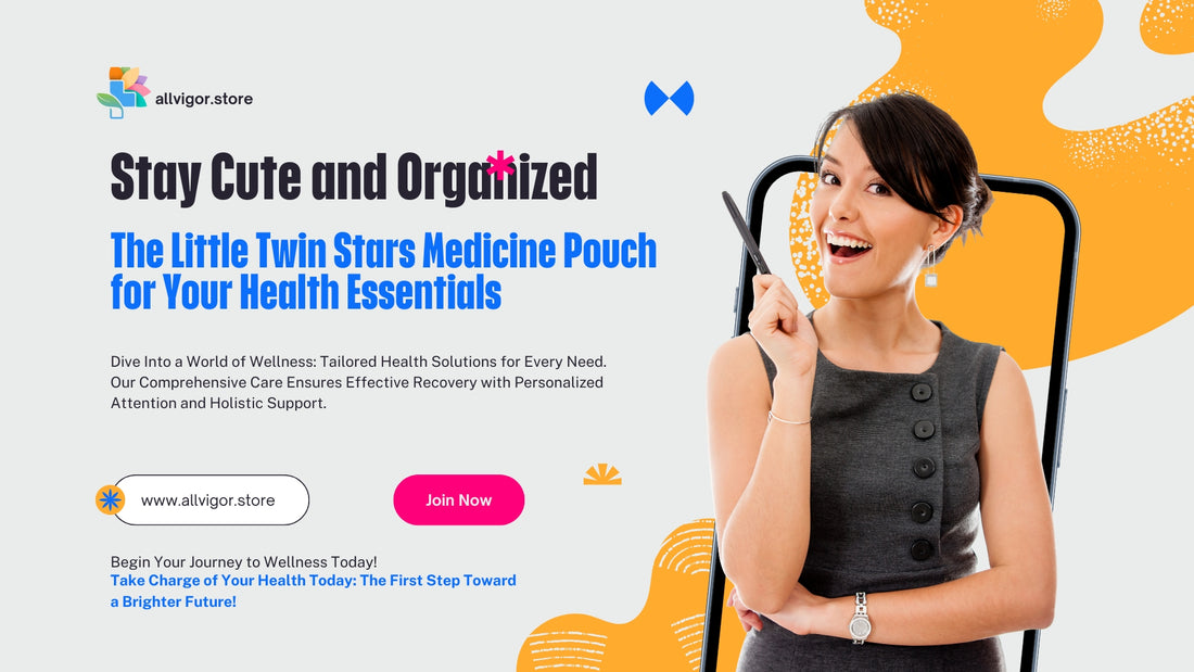 Stay Organized with the Little Twin Stars Medicine Pouch