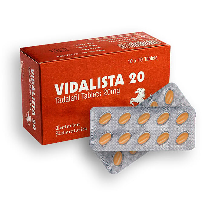 Tadalafil 20mg tablets for ED treatment