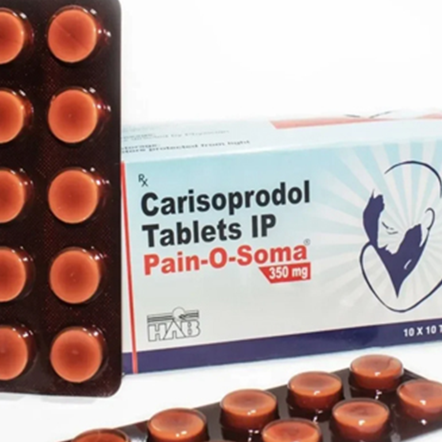 Carisoprodol 500mg muscle relaxer bottle