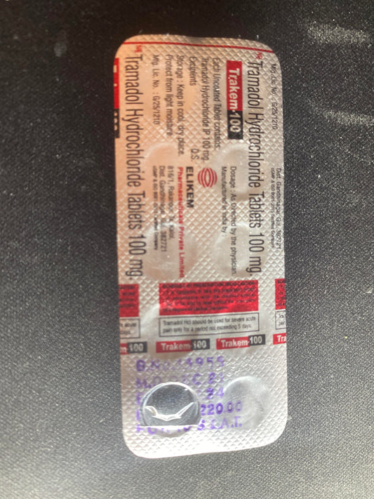 Tramadol 100mg (Trakem)