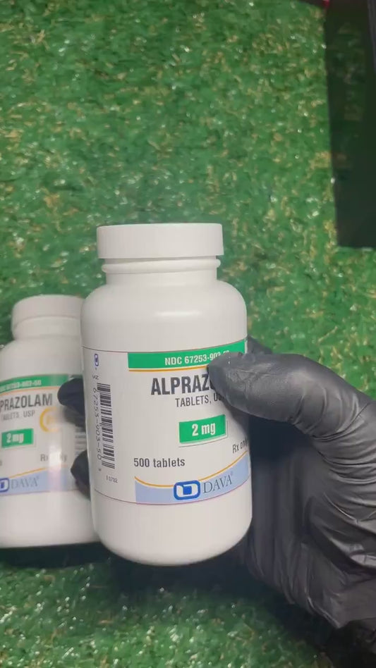 Alprazolam 2mg Pills for Anxiety